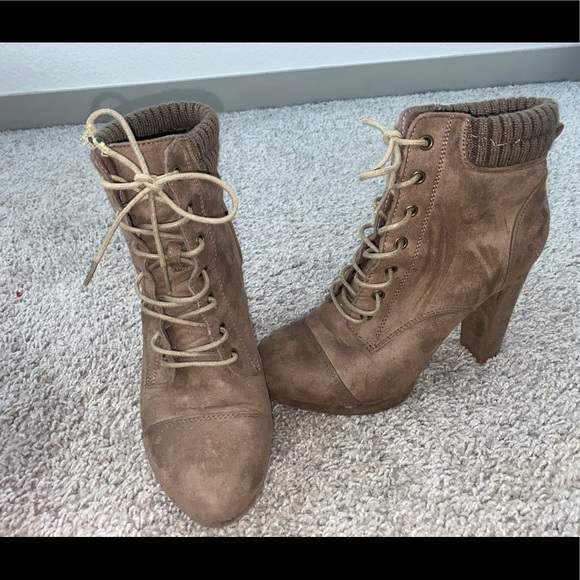 Taupe Booties - Picture 3 of 3